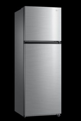 ثلاجة ميديا 338 لتر سلفر